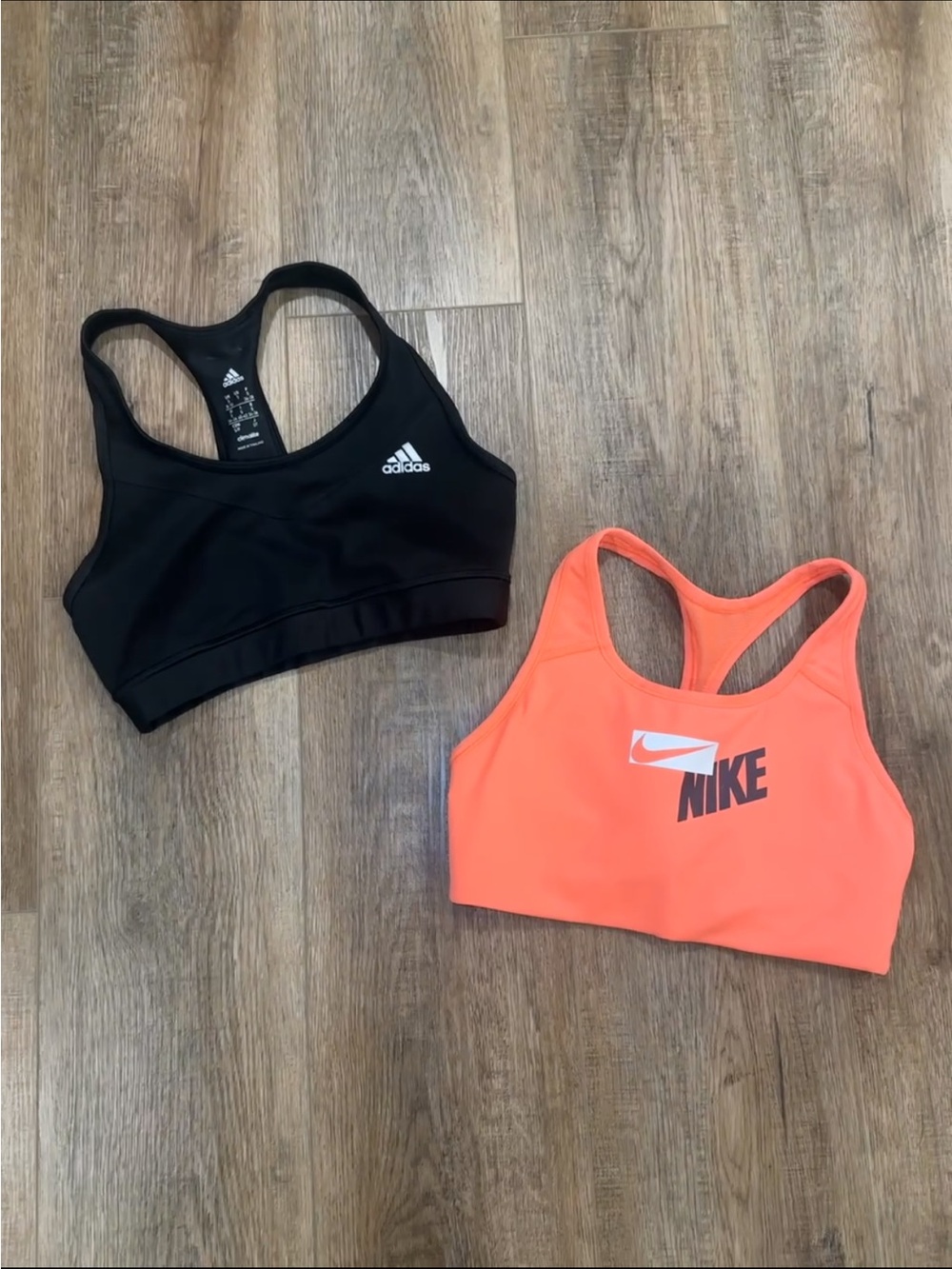 Nike and Adidas sports bra bundle